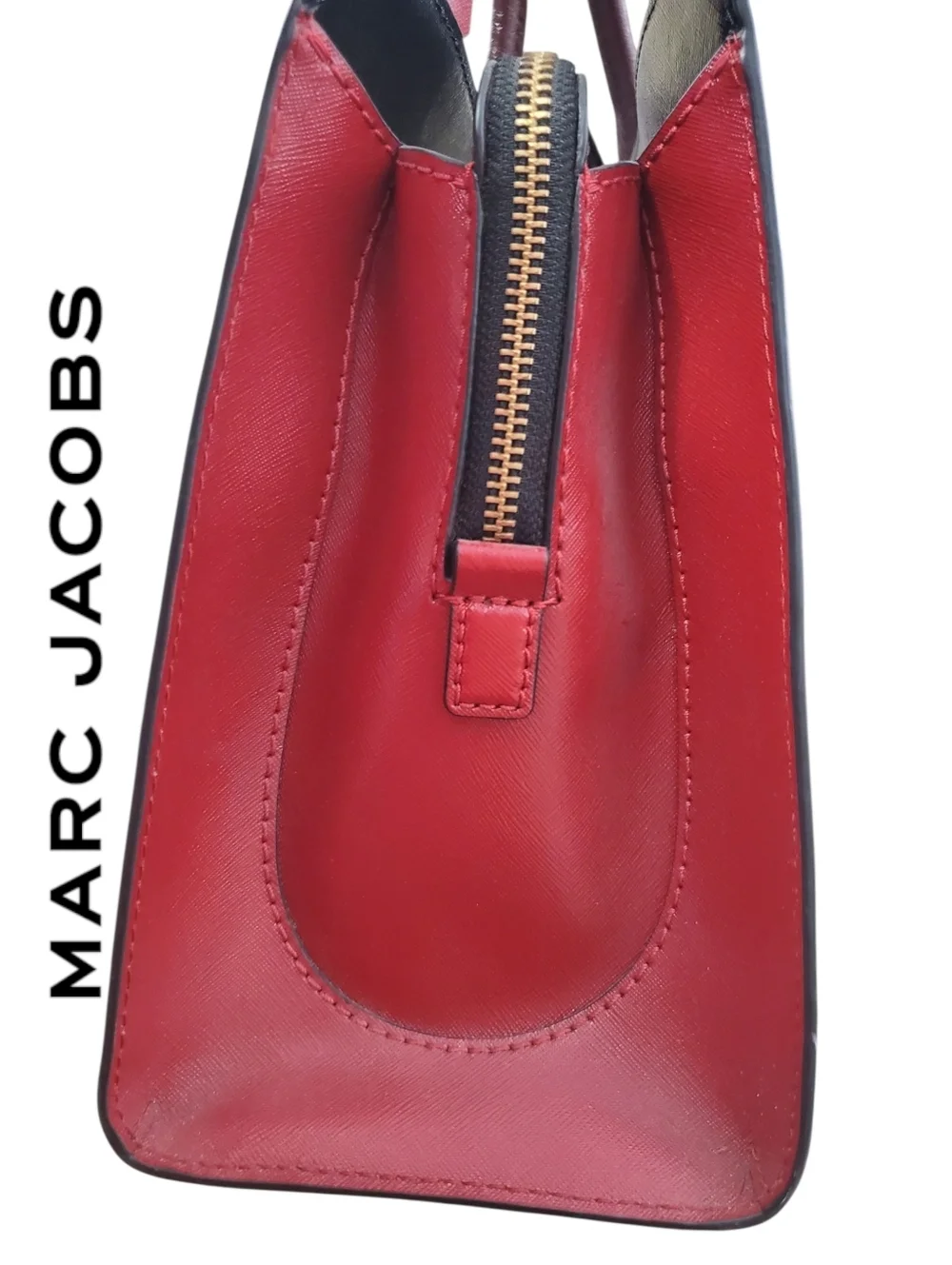 Marc Jacobs | Bags | Marc Jacobs Big Shot Tote Bag Color Block Black ...